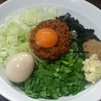 「味玉台湾まぜそば（追い飯付き）　８８０円」@二代目 むじゃきの写真