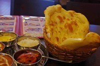 「ポカラスペシャルランチセット（マトン＆チキン）　1200円」@インド料理 ポカラの写真