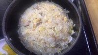 「炒飯＋半ラーメンのセット（７５０円）」@ラーメン三吉の写真