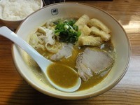 「カレーラーメン」@麺や 輝 枚方店の写真