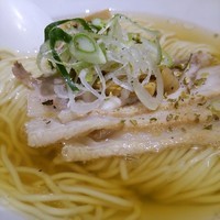 「山椒塩そば650円＋ビール500円」@柴崎亭の写真