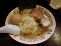 「淡麗限定 京都産最高級いりこソバ＋α」@中華ソバ 伊吹の写真