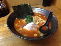 「地獄ラーメン（大盛り）えんま 800円＋200円」@麺唐の写真
