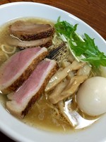 「【夜の部限定】鴨のラーメン￥880」@ラーメン ひかりの写真