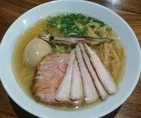 「【限定】ししゃも出汁そば 780円＋鶏チャーシュー 100円」@二代目 むじゃきの写真