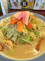 「野菜たっぷりちゃんぽん」@長崎ちゃんぽん リンガーハット 相模原橋本店の写真