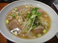 「【期間限定】鴨そば」@中華そばつけそば 千思萬考の写真