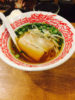 「煮干しらーめん」@ラーメン屋デビットの写真