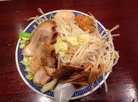 「特製角ふじ麺 中盛 ニンニク入り」@常勝軒 ちはら台店の写真