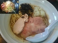 「煮干濃麺ＨＶ￥800＋和え玉￥150＝￥950」@濃麺 海月の写真