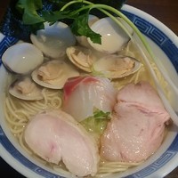 「【限定】蛤そば（塩）８００円」@麺屋 天海の写真