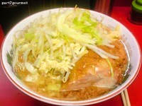 「小ブタ 「ヤサイニンニク」(830円)」@ラーメン二郎 京急川崎店の写真