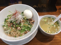 「塩まぜそば  680円」@塩らーめん 千茶屋の写真