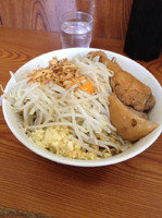 「小ラーメン 汁なし」@ラーメン二郎 亀戸店の写真