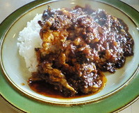 「ビーフのカリー　１２００円」@ゴッホの写真