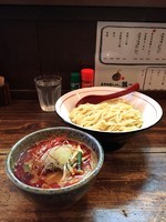 「辛味噌つけ麺・大盛り」@東京味噌らーめん 鶉の写真