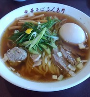 「限定 鴨そば＋漬け玉子 960円」@中華そば ふくもりの写真