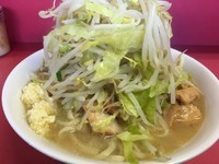 「ラーメン＋ニンニク」@ラーメン二郎 ひばりヶ丘駅前店の写真