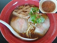 「【コラボ企画】伊勢海老のしずく～甘露醤油ver.～￥850」@中華そば 田家 本店の写真