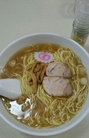 「中華そば・ガーリック」@赤坂味一 亀戸店の写真