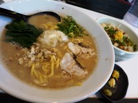 「濃厚真鯛白湯2nd（真鯛雑炊セット）」@海老・特濃煮干そば まるはの写真