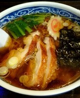 「チャーシューメン」@丸鶏ラーメン 甚八の写真