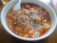 「麻婆豆腐ラーメン500円＋大盛り150円」@金家湯麺の写真