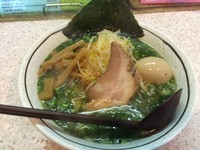 「葱馬鹿らぁめん＋煮玉子（サービス）＋からあげ（サービス）」@葱馬鹿らぁめん 膳の写真