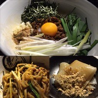 「【限定】台湾まぜそば（追い飯･デザート付）900円」@らーめん愉悦処 鏡花の写真