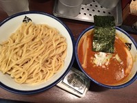 「辛いつけめん 激辛」@つけめん 玉 本店の写真