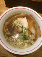 「煮干しそば750円」@麺尊 RAGEの写真
