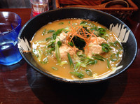 「【2月限定】優しい味噌（大盛り）750円＋100円」@こくまろ鶏らーめん 久久の写真