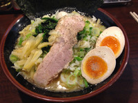 「醤油ラーメン 麺ネギ増し 油少なめ」@吟家 誉田店の写真