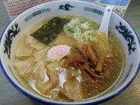 「塩ワンタンめん　（大盛）　※１００円割引券」@麺処 金太郎の写真