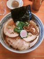 「醤油ラーメン大盛700円＋100円、チャーシュー210円」@京都 塩元帥の写真