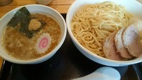 「濃厚つけ麺(大盛：405g)+ミニ焼豚+味付玉子」@中華そば・つけ麺 タナカ90の写真