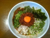 「台湾まぜそば　追い飯付き」@らあめん こそっとの写真