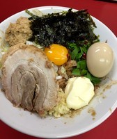 「まぜそば（並）￥780（全増し）」@ラーメン一心の写真