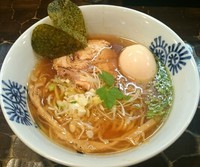 「【限定】鮪出汁蕎麦（味玉・半ライスセット） 900円」@特級鶏蕎麦 龍介の写真