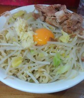 「油そば　850円」@ラーメン髭の写真