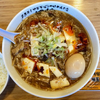 「《限定》スーラータンメン・半ライス付き800円」@黒煮干し中華そばとつけめんの店 綱哲の写真