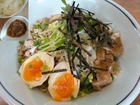 「正油味油SOBA￥800＋追い飯￥50＝￥850」@麺家 Shumen Doushiの写真