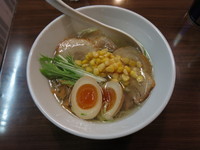 「しおスペ(平打ち麺):950円」@めん屋そらの写真