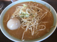 「味噌ラーメン750円、味玉110円」@みそ専科 えぞっ子蔦江 水戸店の写真