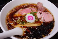 「煮干らーめん ＋切り落としチャーシュー＋卵かけご飯」@らーめん えんやの写真