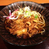 「名物あじねぎ天（￥400）」@蕎麦冷麦  嵯峨谷 渋谷店の写真