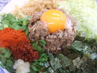 「辛いまぜそば 850円」@大勝軒 南加瀬店の写真