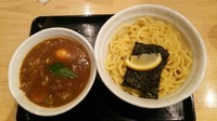 「濃厚煮干しつけ麺(大)(あつもり)＋味玉」@つけめん 蕾 本家の写真
