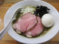 「特濃煮干ソバS（８００円）＋味玉＋和え玉」@煮干中華ソバ イチカワの写真