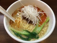 「【2015.1～2月限定】鶏白湯担担麺。　￥850」@鶏の穴 白山店の写真